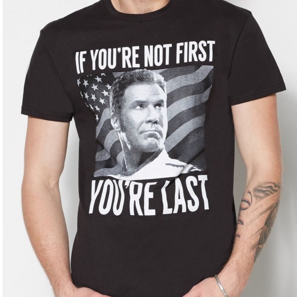 Talladega Nights Will Ferrell Movie T Shirt